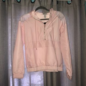 Pink windbreaker